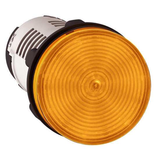 Schneider Electric SCHNEIDER Monolithic pilot light, plastic, orange, Ø22, integral LED, 230…240 V AC - XB7EV08MP