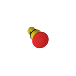 Schneider Electric SCHNEIDER Monolithic emergency stop, plastic, red mushroom Ø40, Ø22, latching push-pull, 1 NO + 1 NC - XB7NT845