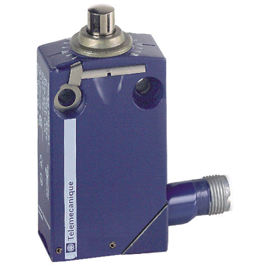 Schneider Electric SCHNEIDER Télémécanique - limit switch XCMD - metal end plunger - 1NC+1NO - snap - M12 - XCMD2110M12