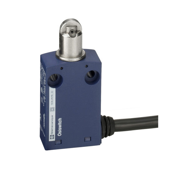 Schneider Electric SCHNEIDER Télémécanique - limit switch XCMN - steel roller plunger - 1NC+1NO - snap - 9 m - XCMN2102L9