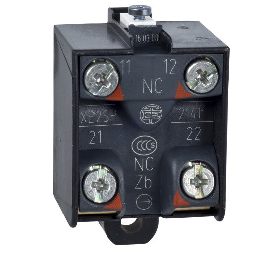 Schneider Electric SCHNEIDER Télémécanique - limit switch contact block - 2NC - snap action, simultaneous - XE2SP2141