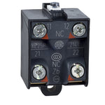 Schneider Electric SCHNEIDER Télémécanique - limit switch contact block - 2NC - snap action, simultaneous - XE2SP2141