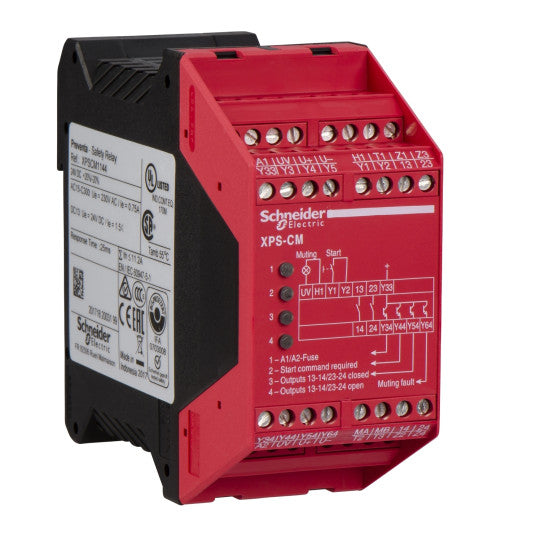 Schneider Electric SCHNEIDER module XPS-CM - single-beam photo-electric sensors - 24 V DC - XPSCM1144P