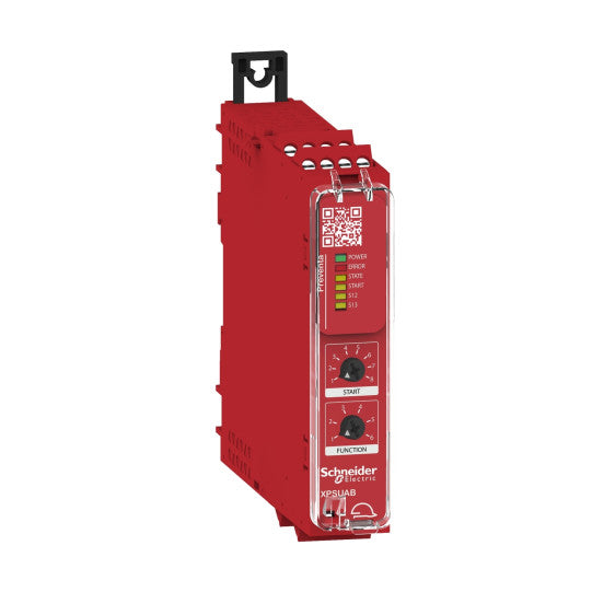 Schneider Electric SCHNEIDER Preventa module Cat.1 potential free NC/NC, NO/NC & PNP/PNP 24vac/dc screw - XPSUAB11CP