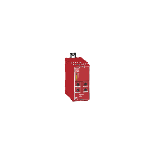 Schneider Electric SCHNEIDER Preventa module Cat.4 features XPSUAK + delayed outputs 24vac/dc screw - XPSUAT13A3AP