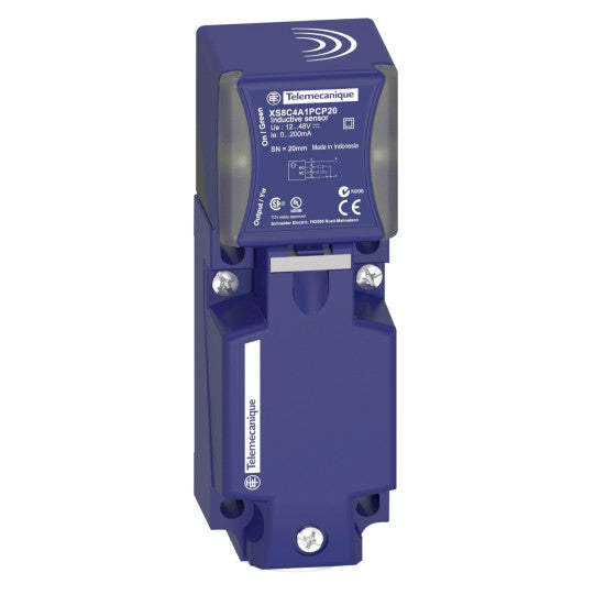 Schneider Electric SCHNEIDER Télémécanique - inductive sensor XS8 40x40x117 - PBT - Sn40 mm - 12..48VDC - terminals - XS8C4A4PCG13