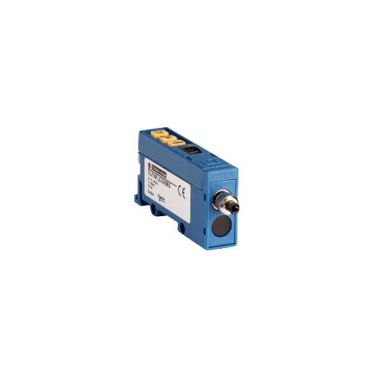 Schneider Electric SCHNEIDER photo-electric sensor - XUY - ampli for fibre - illumination - 12..24VDC - M8 - XUYAFLCO966S