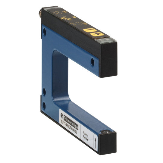 Schneider Electric SCHNEIDER photo-electric sensor - XUY - fork - teach - 15X42mm - 12..24VDC - M8 - XUYFANEP40015