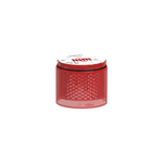 Schneider Electric SCHNEIDER Light Module, Harmony XVB7 Modular Tower Light, Red, Ø70mm, Steady, Colored Lens - XVB7C24