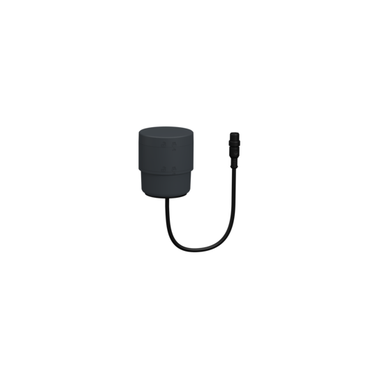 Schneider Electric SCHNEIDER Base Module, Harmony XVB7 Modular Tower Light, Ø70mm, M12 Connector Base With Adapter And Cover, Grey - XVB7C61