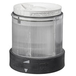 Schneider Electric SCHNEIDER Illuminated unit for modular tower lights, plastic, clear, Ø70, steady, integral LED, 24 V AC/DC - XVBC2B7