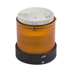 Schneider Electric SCHNEIDER Illuminated unit for modular tower lights, plastic, orange, Ø70, steady, bulb or LED not included, 250 V - XVBC35