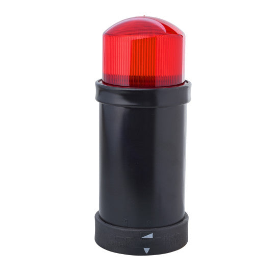 Schneider Electric SCHNEIDER Illuminated unit for modular tower lights, plastic, red, Ø70, integral "flash" discharge tube, 5 joule, 24 V AC/DC - XVBC6B4