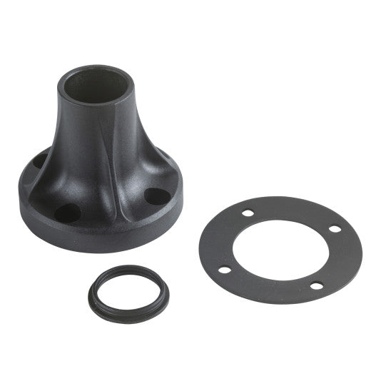 Schneider Electric SCHNEIDER Fixing base for modular tower lights, plastic, black, Ø70, - XVBZ01