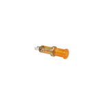 Schneider Electric SCHNEIDER Voyant rond Ø 8 - IP 40 - jaune orangé - DEL intégrée -5 V - cosses - XVLA215