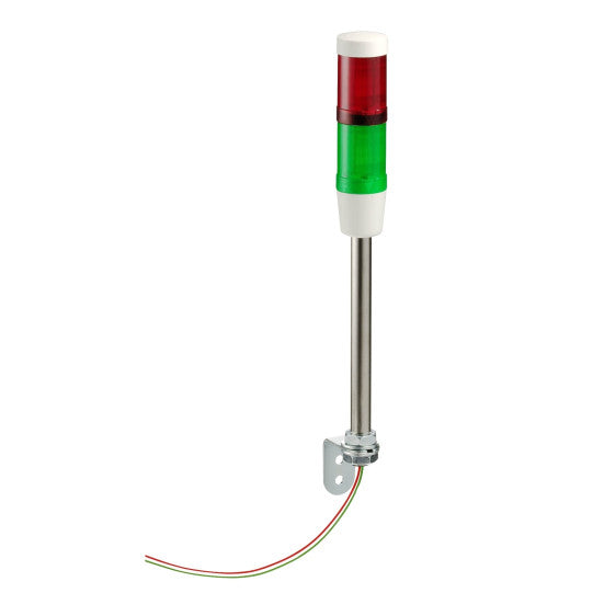 Schneider Electric SCHNEIDER indicator bank without buzzer + 2 illuminated units - Ø 45 mm - 230 V AC/DC - XVMM1RG