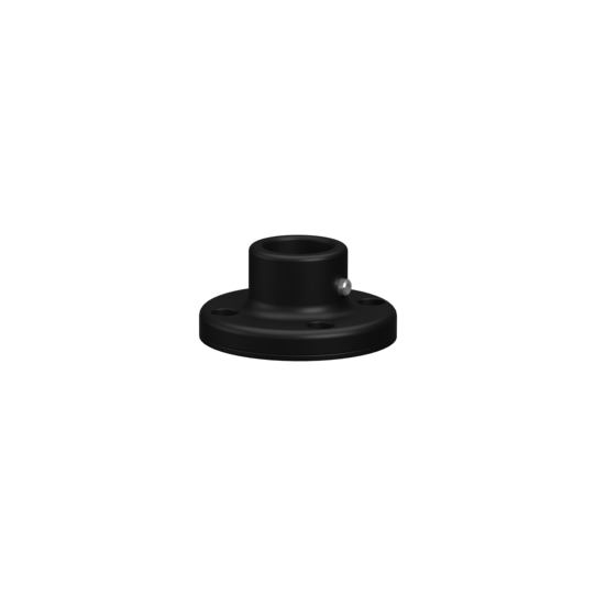 Schneider Electric SCHNEIDER Universal Mounting Accessory, Harmony XV4/XV6/XVB7 Modular Tower Light, Metal Fixing Plate, Black - XVZ11