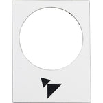 Schneider Electric SCHNEIDER legend - 30 x 40 mm - white - forward, slow-fast - ZB2BY4915