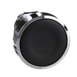 Schneider Electric SCHNEIDER Push button head, metal, flush, black, Ø22, spring return, unmarked - ZB4BA2