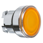 Schneider Electric SCHNEIDER orange flush illuminated pushbutton head Ø22 push-push for integral LED - ZB4BH053