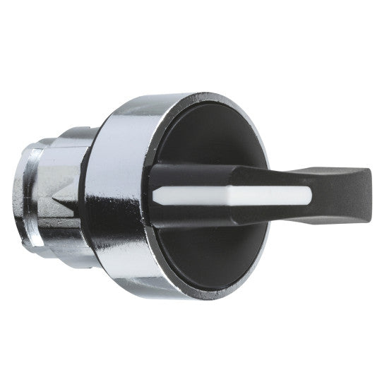 Schneider Electric SCHNEIDER black selector switch head Ø22 3-position spring return - ZB4BJ8