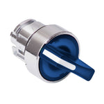 Schneider Electric SCHNEIDER blue illuminated selector switch head Ø22 2-position stay put - ZB4BK1263