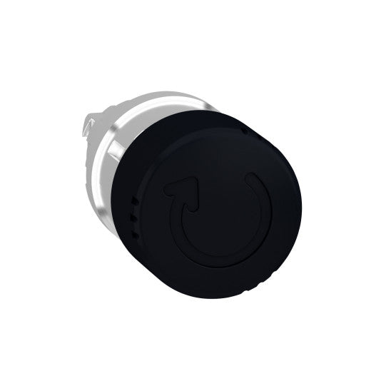 Schneider Electric SCHNEIDER black Ø30 mushroom pushbutton head Ø22 latching turn release - ZB4BS42