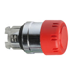 Schneider Electric SCHNEIDER red Ø30 Emergency switching off pushbutton head Ø22 latching turn release - ZB4BS44