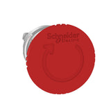 Schneider Electric SCHNEIDER Emergency stop head, switching off, metal, red mushroom Ø40, Ø22, trigger latching turn to release - ZB4BS844