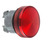 Schneider Electric SCHNEIDER Head for pilot light, Harmony XB4, red Ø22 mm plain lens integral LED - ZB4BV043E
