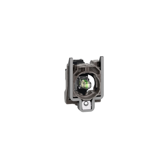 Schneider Electric SCHNEIDER Complete body/light block assembly, Harmony XB4, flashing, with body/fixing collar, universal LED, 24V AC DC - ZB4BV18B1