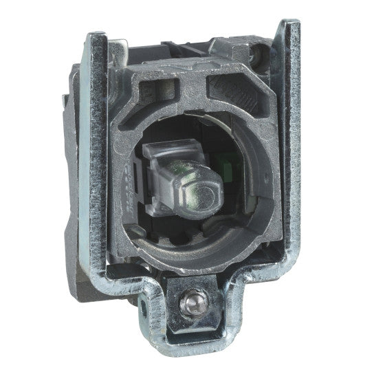 Schneider Electric SCHNEIDER white light block with body/fixing collar with integral LED 24V 1NO - ZB4BW0B11