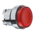 Schneider Electric SCHNEIDER red projecting illuminated pushbutton head Ø22 spring return for integral LED - ZB4BW143