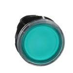Schneider Electric SCHNEIDER green flush illuminated pushbutton head Ø22 spring return for integral LED - ZB4BW333