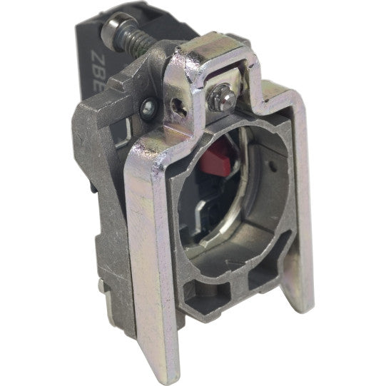 Schneider Electric SCHNEIDER Complete body/contact assembly, Harmony XB4, single contact block with body/fixing collar 1NC spring clamp terminal - ZB4BZ1029