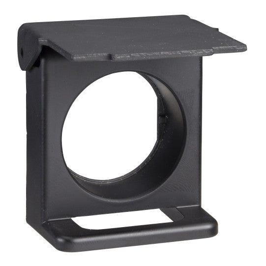 Schneider Electric SCHNEIDER black padlockable flap for Ø22 flush pushbutton - ZB4BZ62