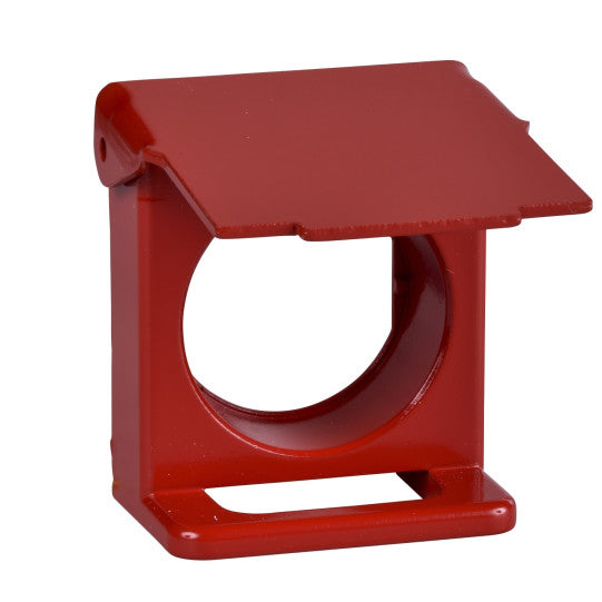 Schneider Electric SCHNEIDER red padlockable flap for Ø22 flush pushbutton - ZB4BZ64