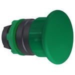Schneider Electric SCHNEIDER Mushroom push button head Ø40, plastic, green, Ø22, spring return - ZB5AC3
