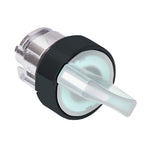 Schneider Electric SCHNEIDER white illuminated selector switch head Ø22 3-position spring return - ZB5AK1513