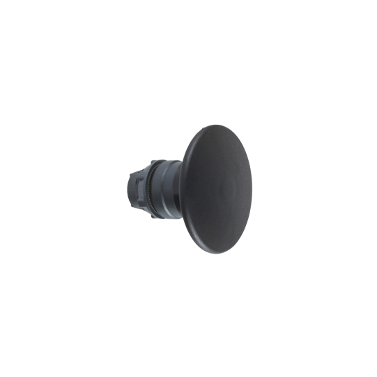 Schneider Electric SCHNEIDER Head for non illuminated push button, Harmony XB5, black Ø 60 mushroom pushbutton Ø22 mm latching turn release - ZB5AS62