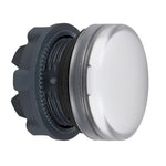 Schneider Electric SCHNEIDER white pilot light head ø22 plain lens for ba9s bulb - ZB5AV01