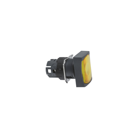 Schneider Electric SCHNEIDER Tête rectangulaire pour bouton poussoir lumineux - Ø 16 - jaune - ZB6DW5