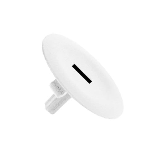 Schneider Electric SCHNEIDER white cap marked I for circular pushbutton Ø22 - ZBA131