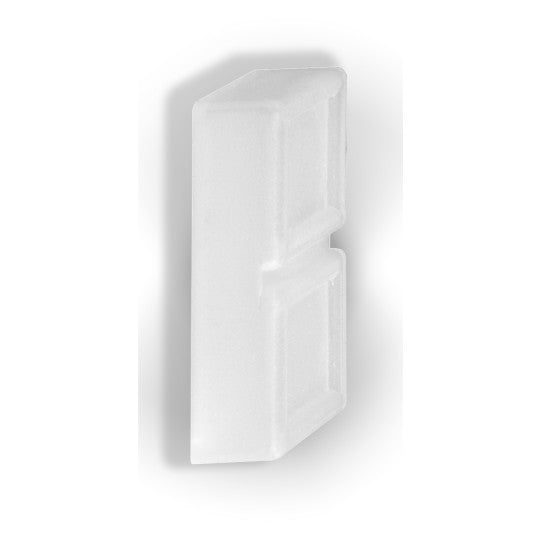 Schneider Electric SCHNEIDER Silicone boot for flush double-headed push button Ø22, clear - ZBA708