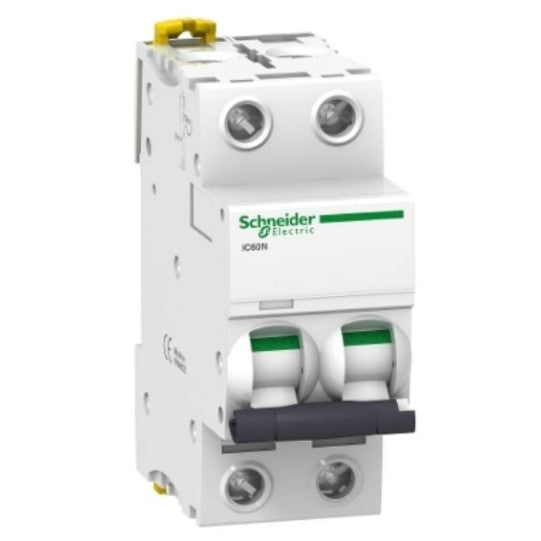 Schneider Electric Acti 9 Interruptor automático magnetotérmico iC60N - 2P - 1A - curva B  - A9F76201