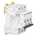 Schneider Electric Acti 9 Miniature circuit-breaker, Acti9 iC60N, 3P, 20 A, C curve, 6000 A (IEC 60898-1), 10 kA (IEC 60947-2) - A9F77320