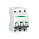Schneider Electric Acti 9 Miniature circuit-breaker, Acti9 iC60H, 3P, 10 A, B curve, 10000 A (IEC 60898-1), 15 kA (IEC 60947-2) - A9F88310