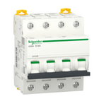 Schneider Electric Acti 9 Miniature circuit-breaker, Acti9 iC60H, 4P, 40 A, B curve, 10000 A (IEC 60898-1), 15 kA (IEC 60947-2) - A9F88440