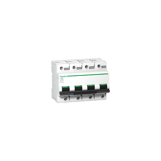 Schneider Electric Acti 9 Miniature circuit-breaker, Acti9 C120N, 4P, 125 A, C curve, 10000 A (IEC 60898-1), 10 kA (IEC 60947-2) - A9N18377