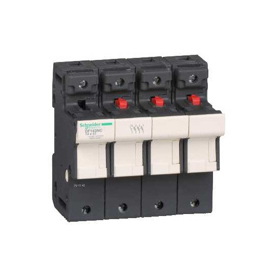 Schneider Electric TeSys Fuse carrier TeSys DF, 3P+N 50A, fuse size 14x51 mm - DF143NC